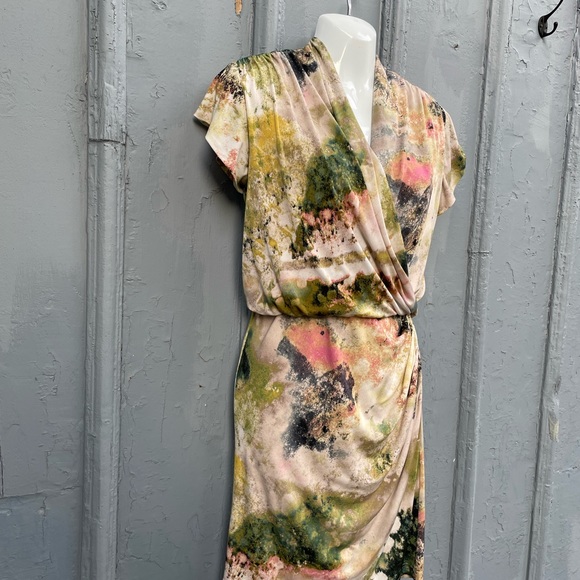 Aidan Mattox Wrap Front dress, size 2 - Picture 8 of 9